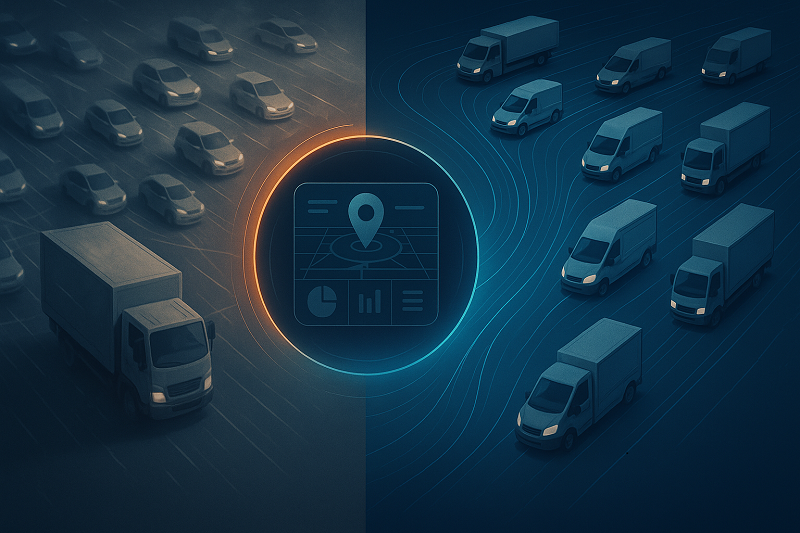 إحداث ثورة في إدارة الأسطول مع منصة تتبع GPS Portrack